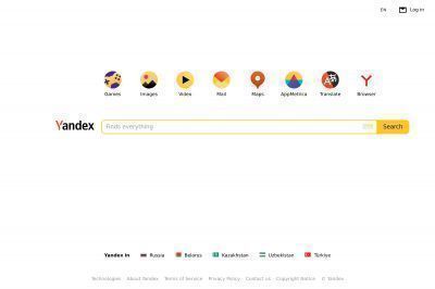 yandex.com screenshot